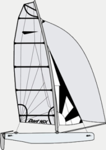 france catamaran dart 16